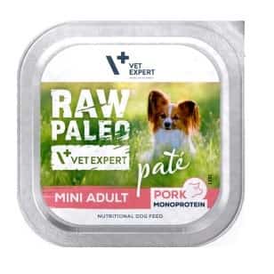 VetExpert Raw Paleo PORK Pate Mini Adult 150g