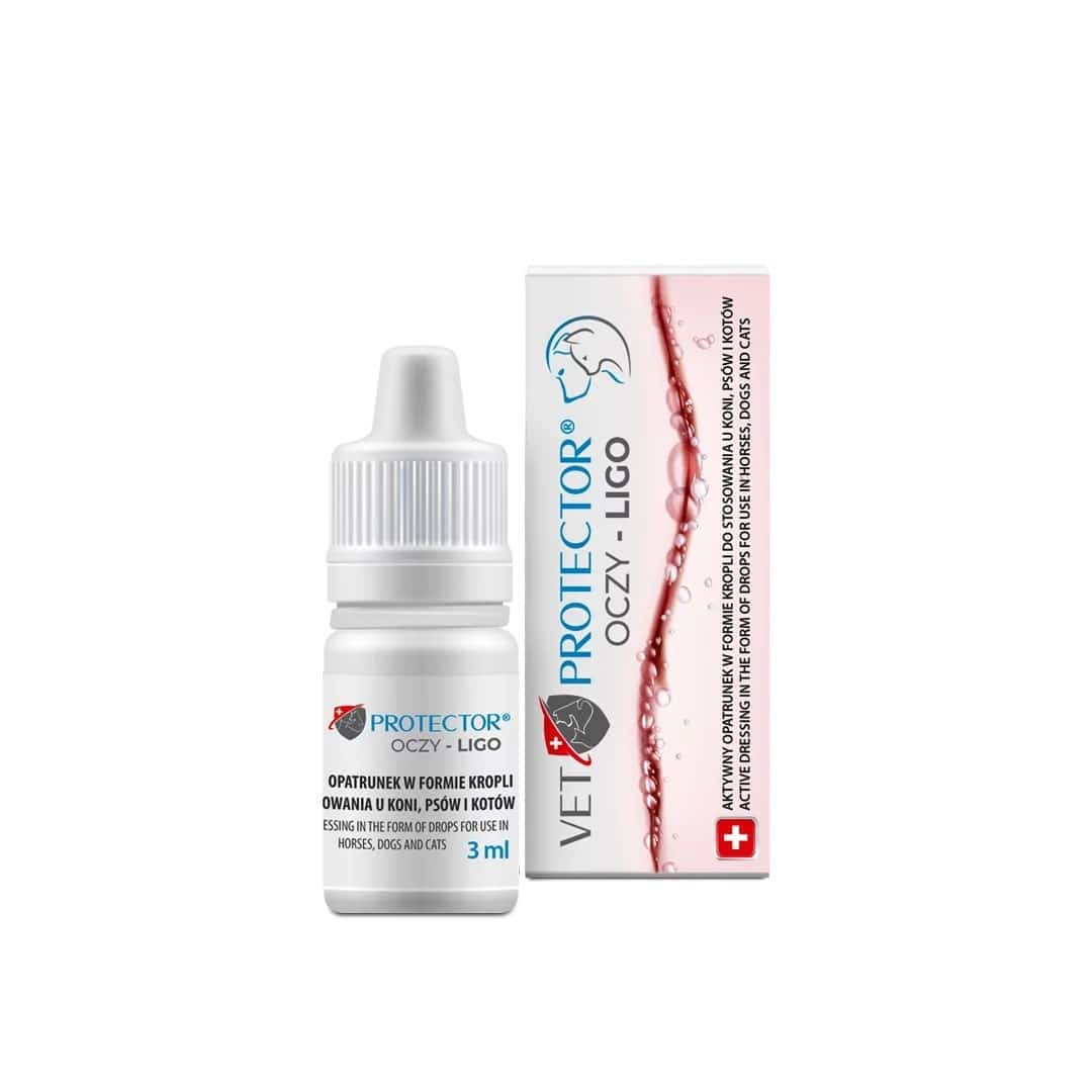 JM SANTE VET PROTECTOR OCZY LIGO krople do oczu 3ml