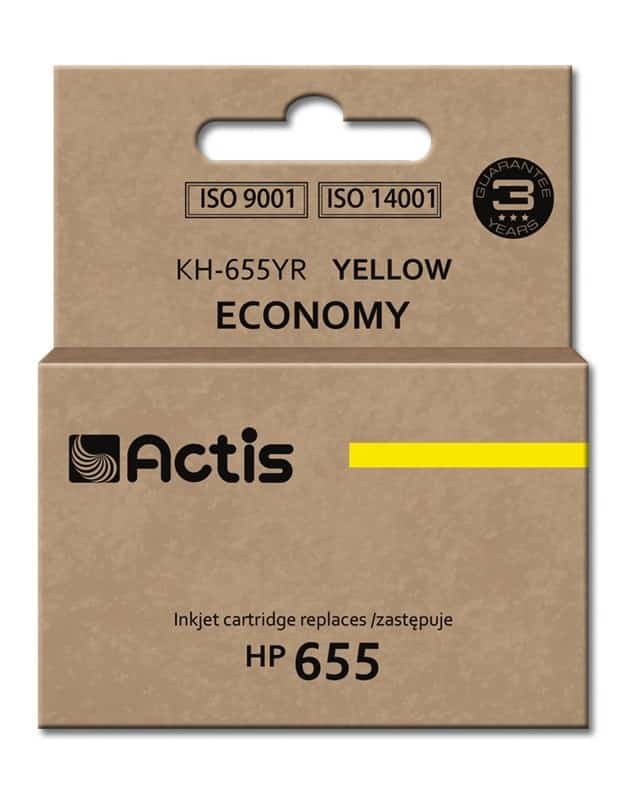 Actis KH-655YR Tusz Zamiennik HP 655 CZ112AE