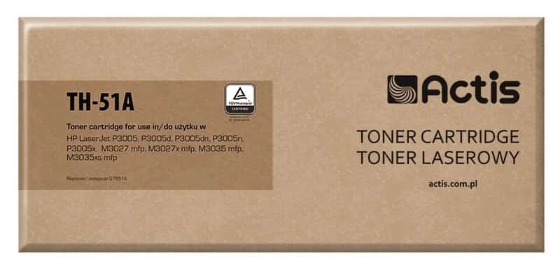 Actis TH-51A Toner Zamiennik HP 51A, 6500 stron, czarny