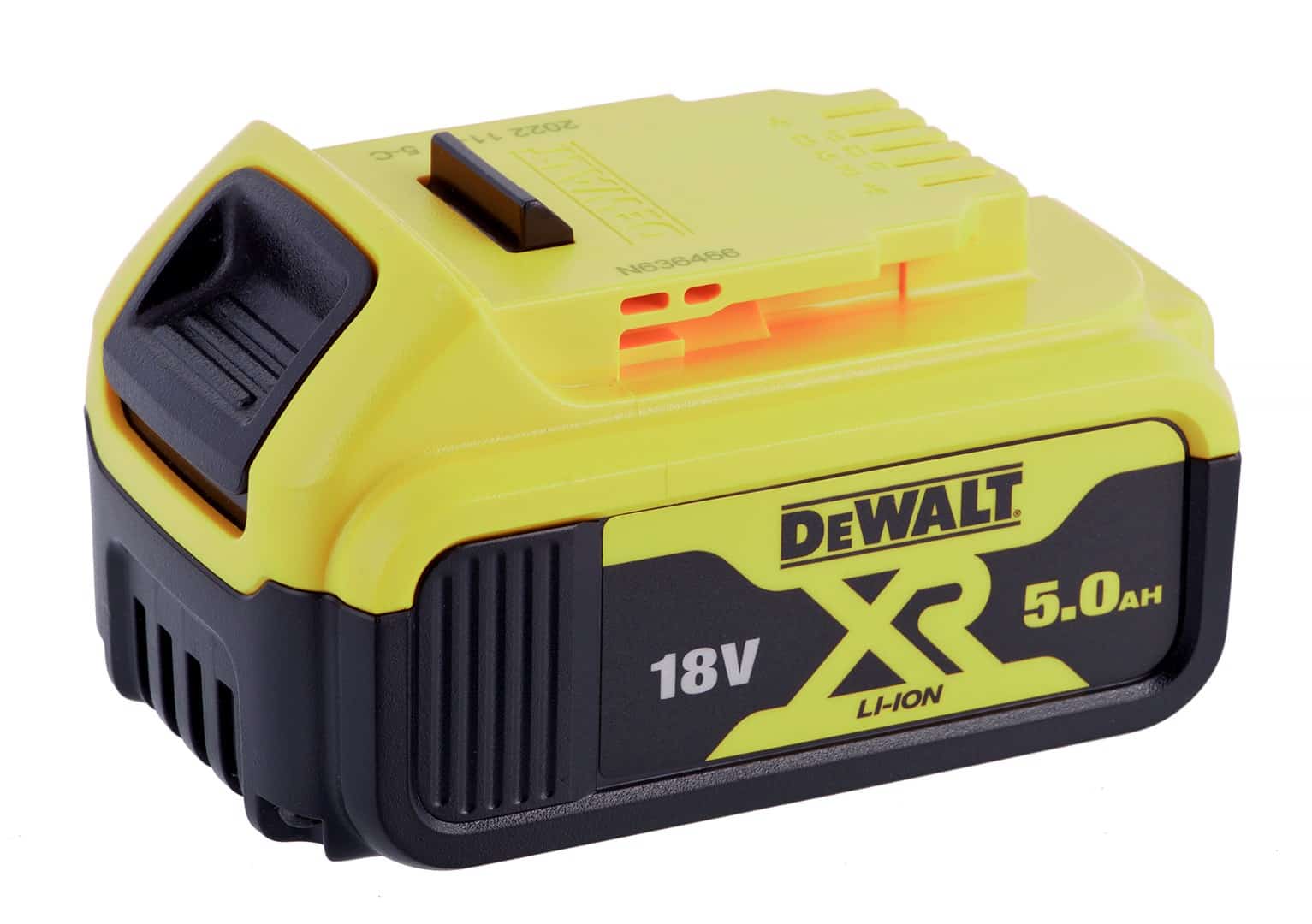Akumulator DeWalt XR DCB184-XJ (Li-Ion) 18V 5Ah Czarny Żółty