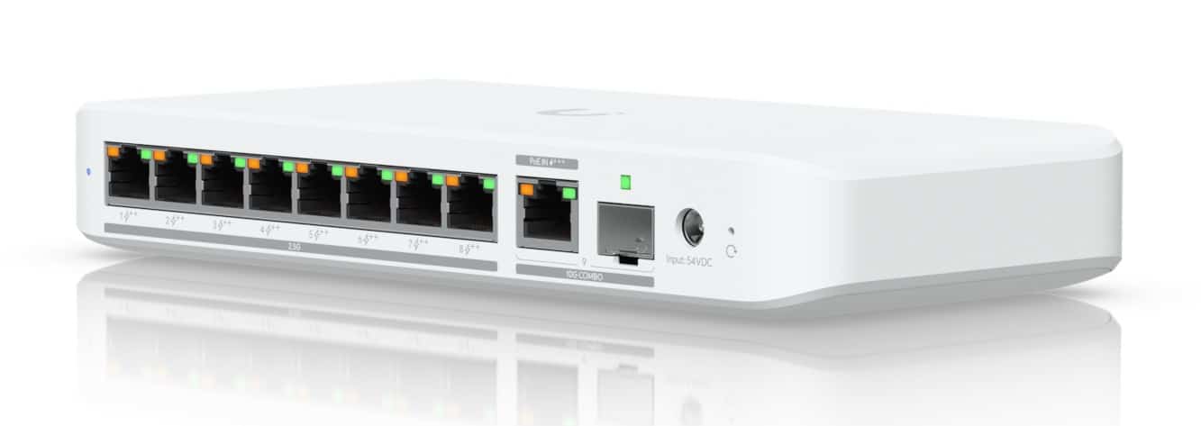 Switch Ubiquiti UniFi 9p PoE Managed Multigigabit/10G