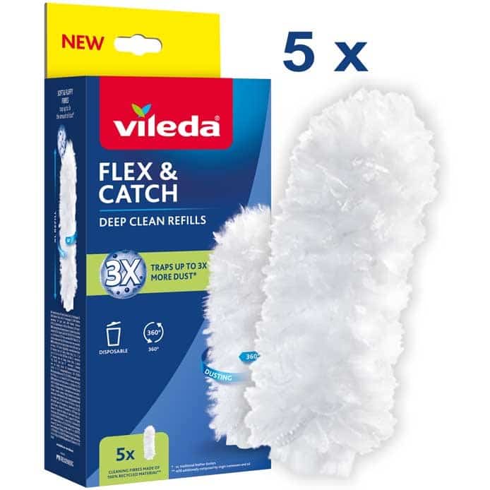 Wkłady do miotełki Vileda Flex&Catch 5 szt.