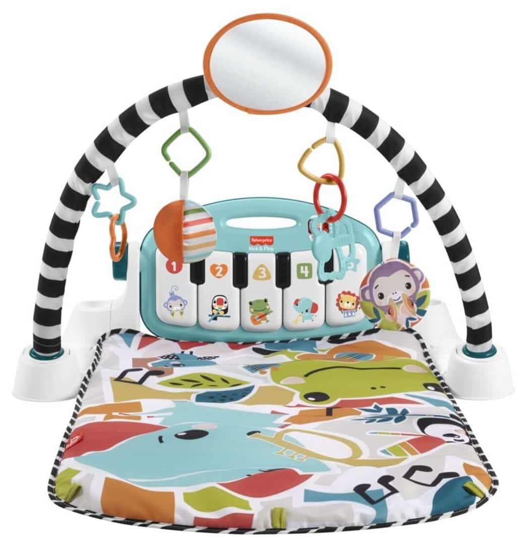 Mattel Fisher Price Mata edukacyjna z pianinkiem HWY57