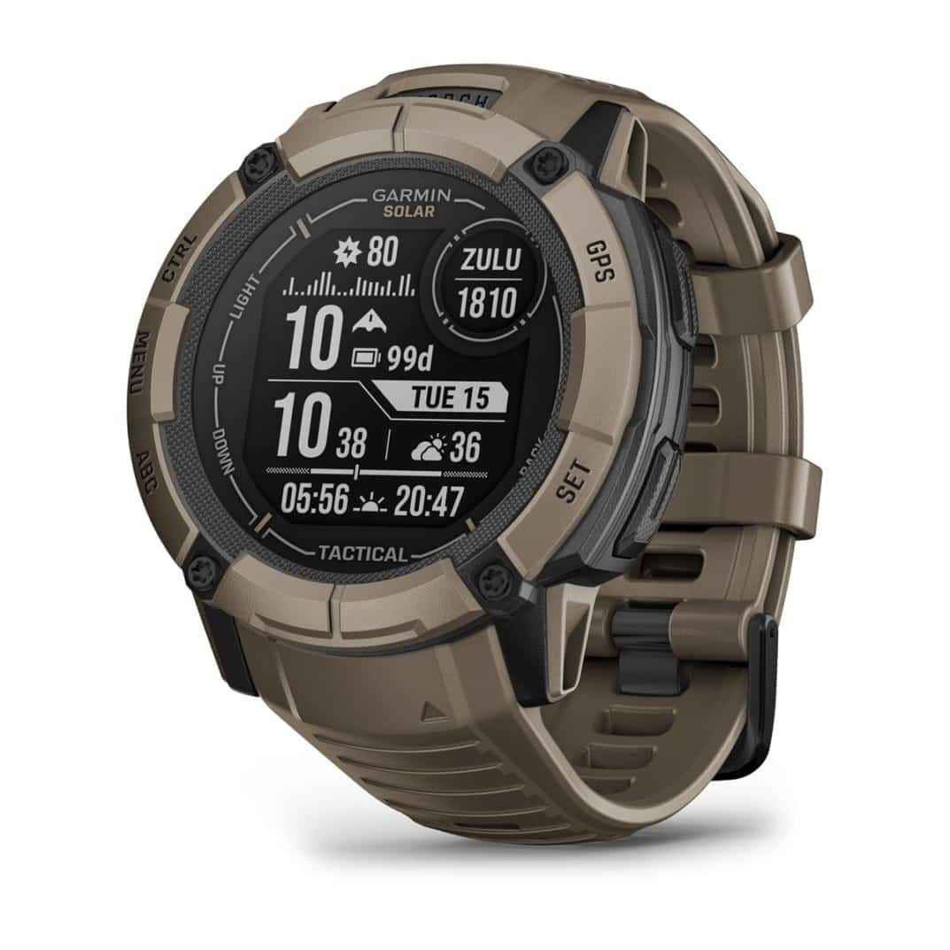 Zegarek Garmin Instinct 2X Solar Tactical Edition, 50mm MIP Light Brown