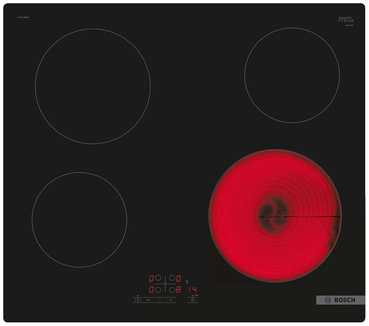 Płyta ceramiczna BOSCH PKE611BB2E