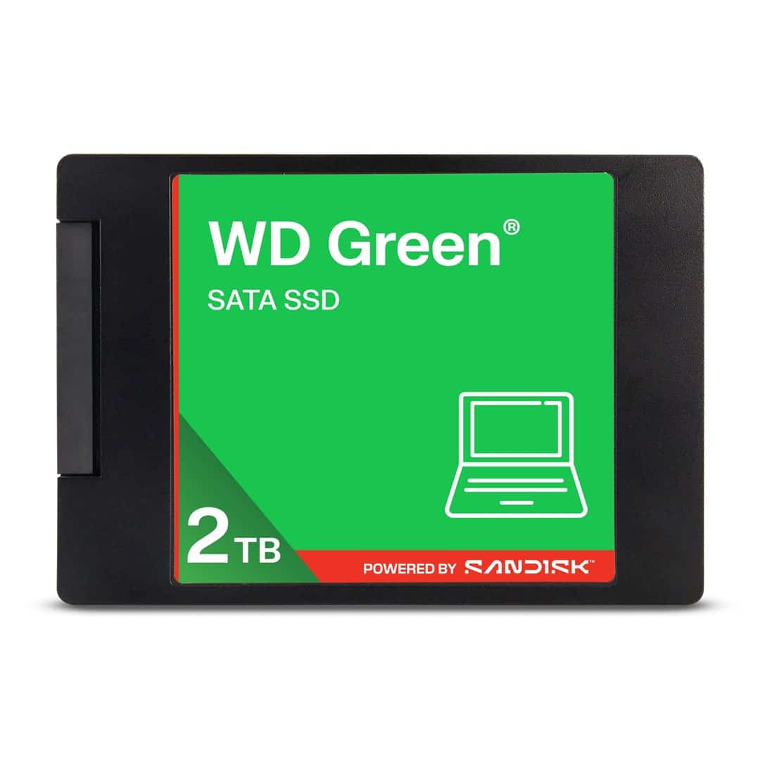 SSD WD Green 2.5" 2TB SATA III