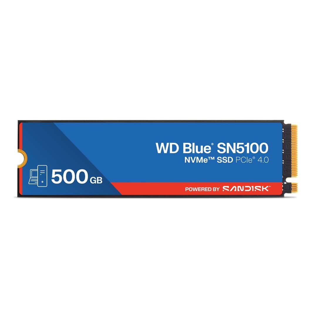 WD Blue SN5100 500GB PCIe M2 SSD
