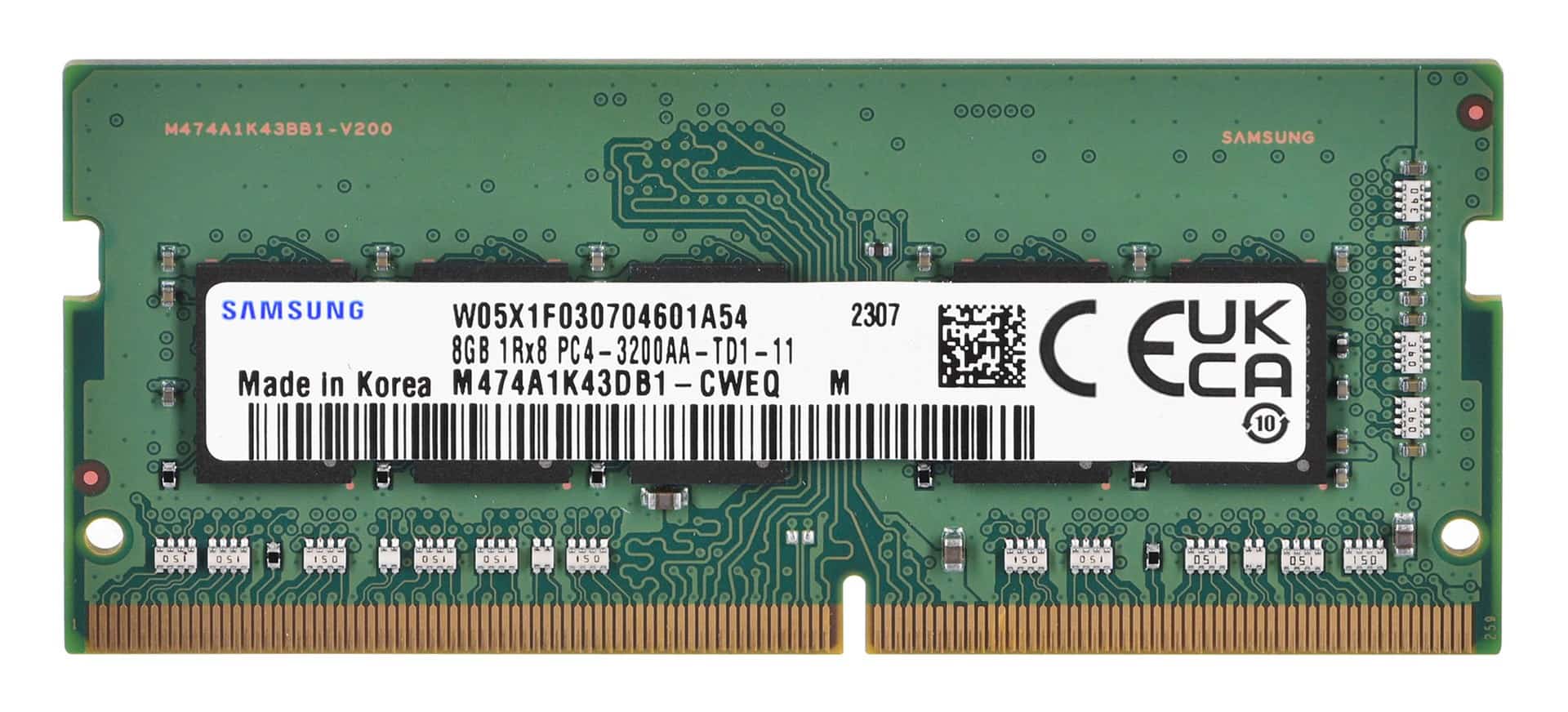 Samsung SO-DIMM ECC 8GB DDR4 3200MHz