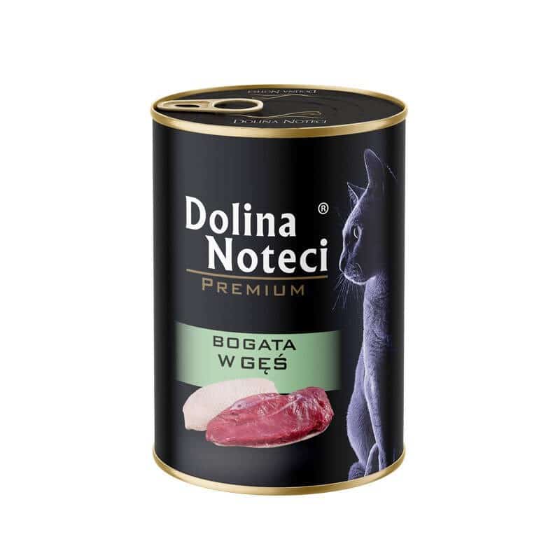 DNP dla kota bogata w gęś 400g