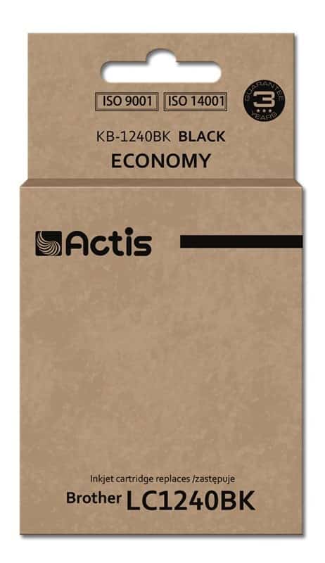 Actis KB-1240Bk Tusz Zamiennik czarny 19ml