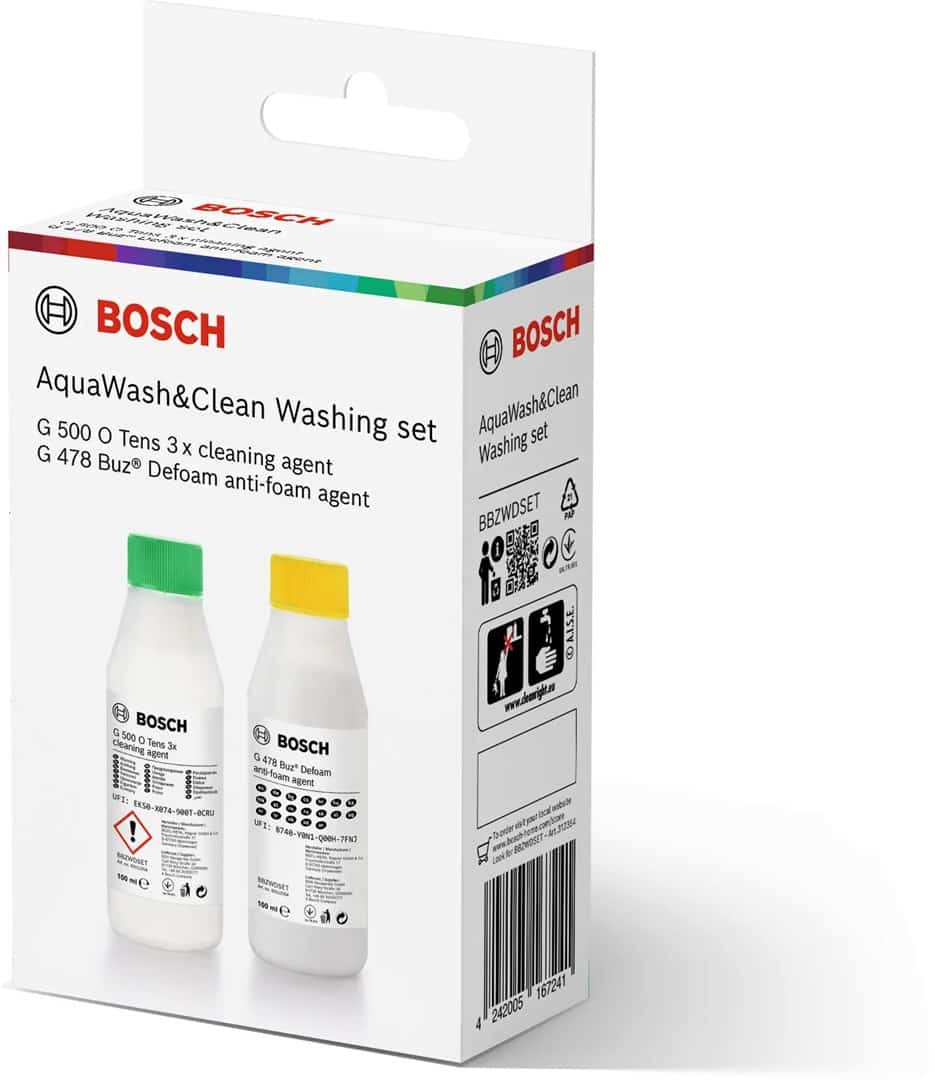 Zestaw detergentów Bosch do prania dywanów i tapicerki BBZWDSET