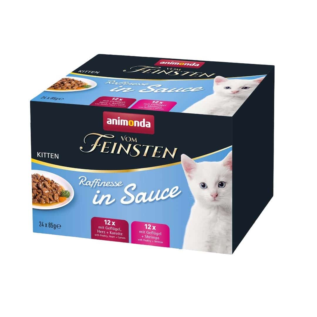 ANIMONDA Vom Fensten Raffinesse Mixpack Kitten 24x85g
