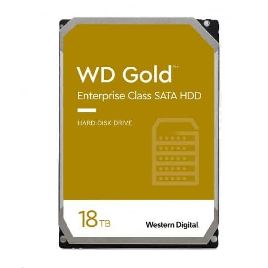 Dysk serwerowy HDD WD Gold DC HA750 WD181KRYZ (18 TB; 3.5"; SATA)