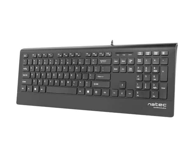 Klawiatura membranowa NATEC Barracuda NKL-0876 czarna