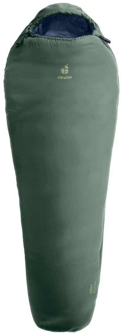 Śpiwór syntetyczny Deuter Orbit 0C/32F 185cm, ivy/ink