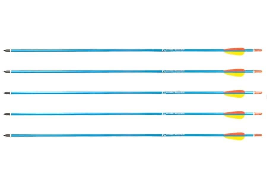 Strzały aluminiowe 30" BLUE Poe Lang - zestaw 5 szt