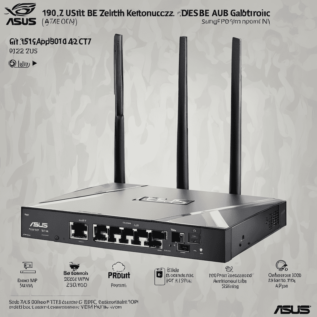 Router Asus EBG19 9-PORT GIGABIT POE+ VPN