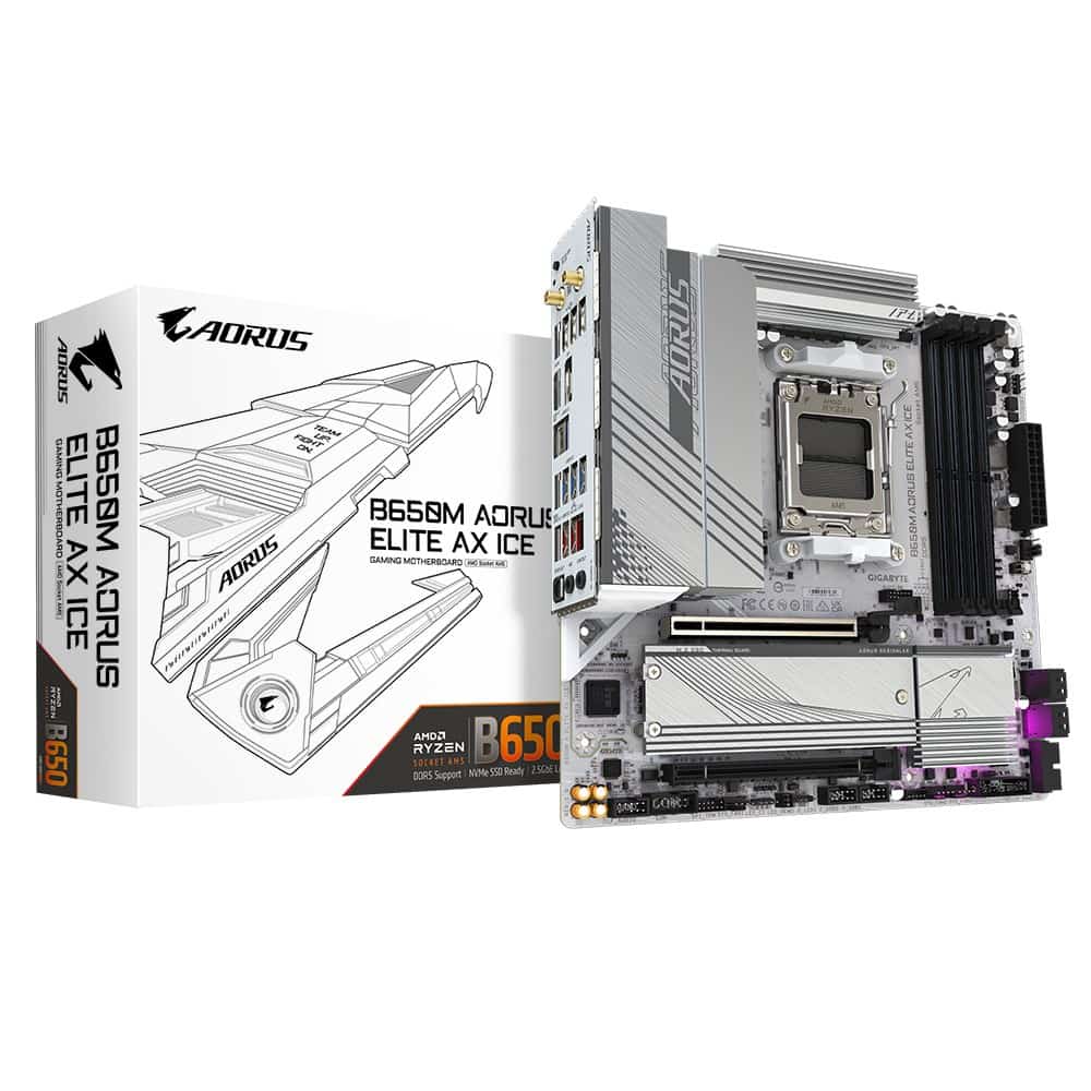 Płyta główna Gigabyte B650M AORUS ELITE AX ICE
