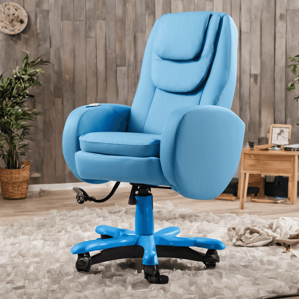 Fotel obrotowy Junior 3.1 Blue