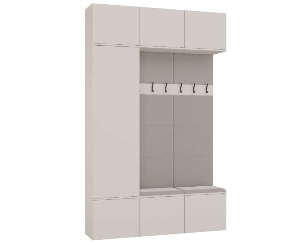GARDEROBA HAGA III 1SZ2W KASZMIR - 6 Wieszaków