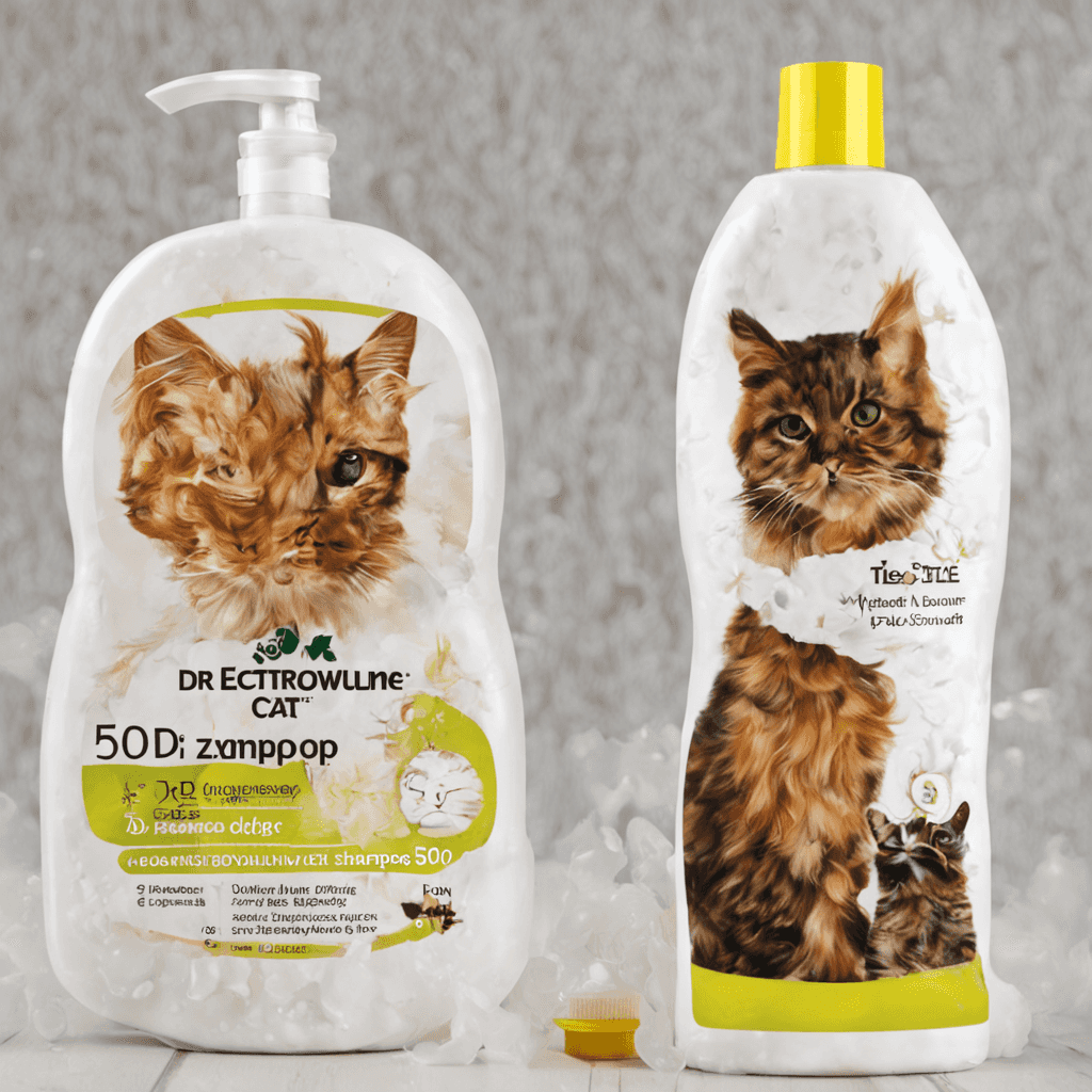 DR LUCY - CAT VOLUME SHAMPOO 500 ML SKONCENTROWANY, SZAMPON ZWIĘKSZAJĄCY OBJĘTOŚĆ DLA KOTÓW O DŁUGIEJ SIERŚCI