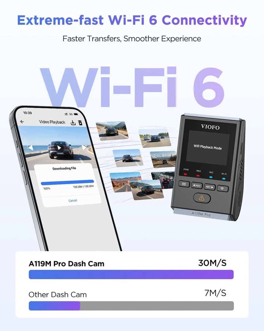 Wideorejestrator VIOFO A119M Pro
