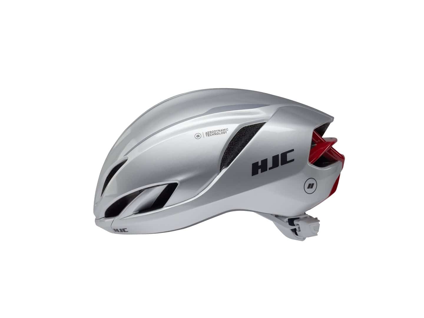 Kask Rowerowy HJC FURION 3.0 Silver Red M