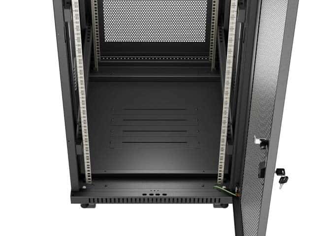 LANBERG SZAFA RACK STOJĄCA 19" 24U CZARNA