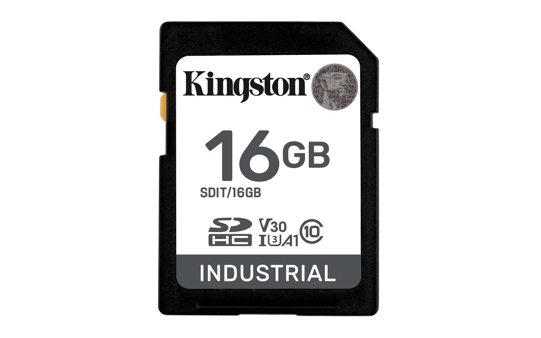 KINGSTON 16GB SDHC Industrial C10 UHS-I U3 V30 A1