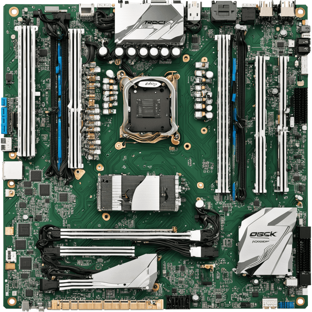 Płyta główna ASRock SP2C741D16X-2T 2x LGA4677 Intel Xeon Scalable 4/5gen C741 (16xDIMM, SATA, NVMe, 2xGbE, IPMI)