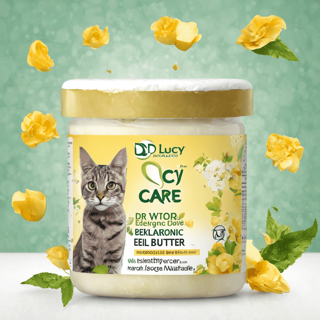 DR LUCY - CAT CARE BUTTER 50 ML ODŻYWCZY KREM NA BAZIE NATURALNYCH OLEJÓW, WSPIERA REGENERACJĘ OPUSZKÓW ŁAP I CODZIENNĄ AKTYWNOŚĆ KOTA
