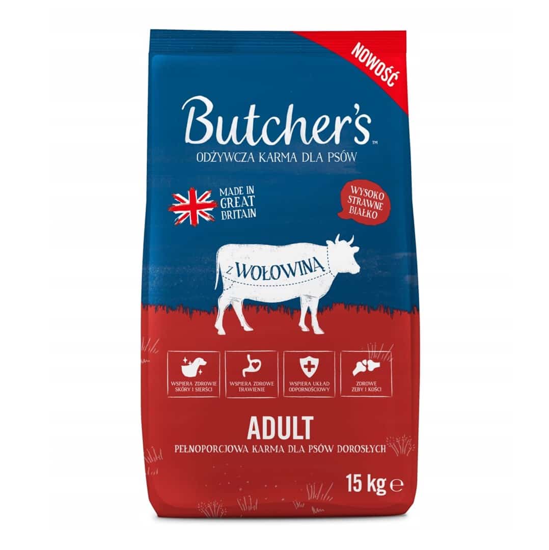 Butcher's Original wołowina karma dla psa 15kg