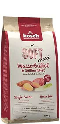 BOSCH SOFT MAXI Bawół Wodny Bataty - sucha karma dla psów - 12,5kg (WYPRZEDAŻ)