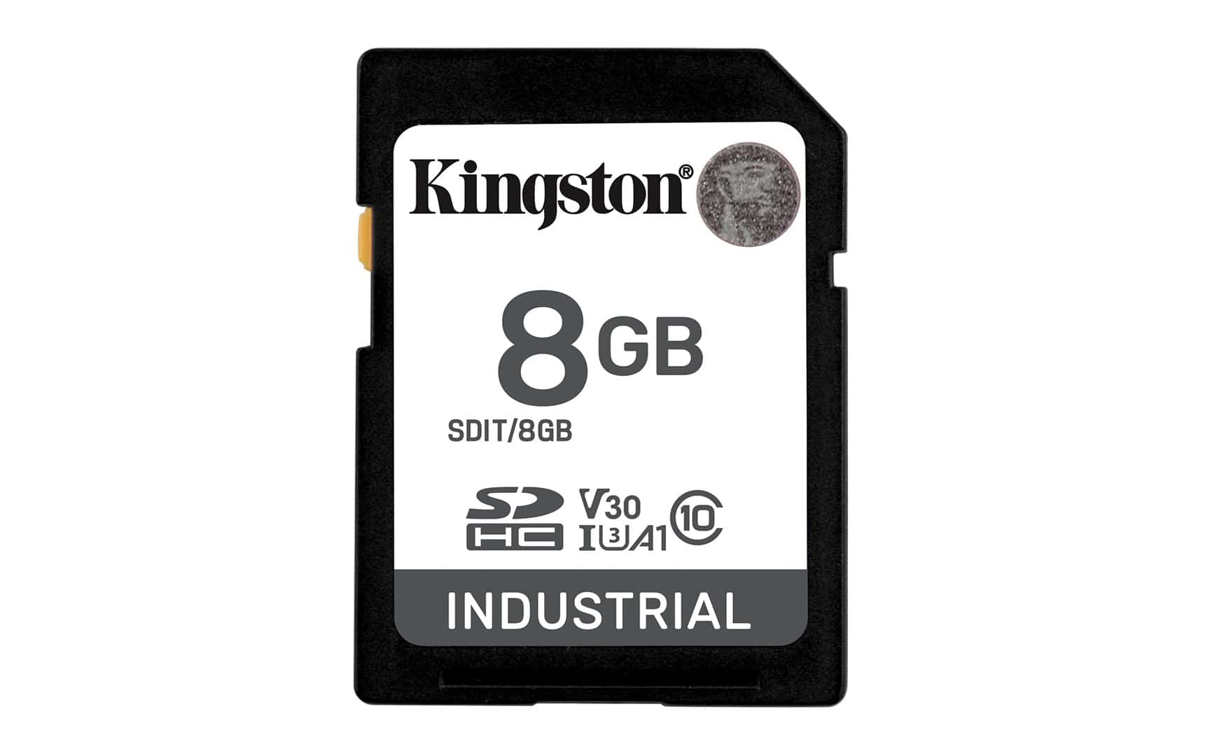 KINGSTON 8GB SDHC Industrial C10 UHS-I U3 V30 A1