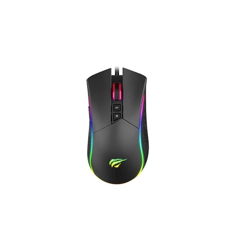 Mysz gamingowa Havit MS1001S V2 (czarno-szara)