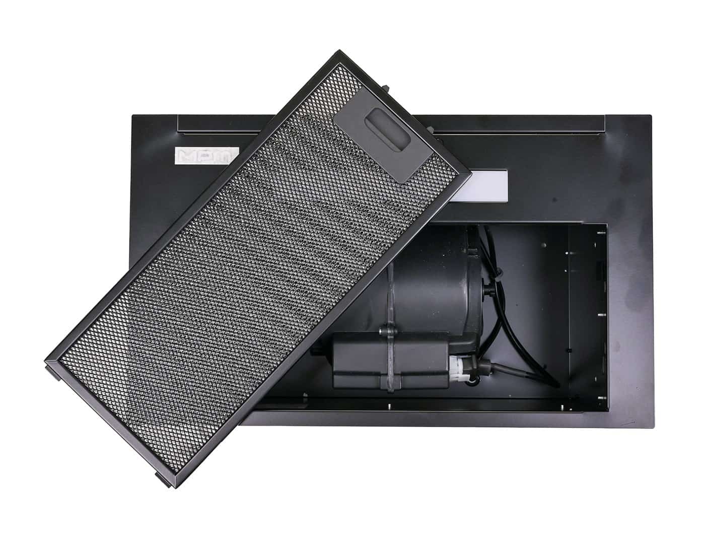 Okap do zabudowy MPM-45-OW-05 czarny, 45cm (OUTLET)