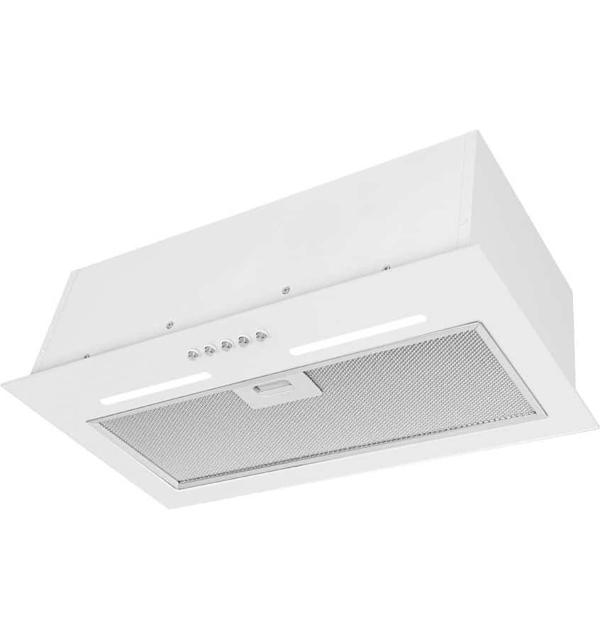 Okap do zabudowy MPM-45-OW-06/W, biały, do wbudowania w szafkę 45cm szerokości, energooszczędny silnik bezszczotkowy BLDC