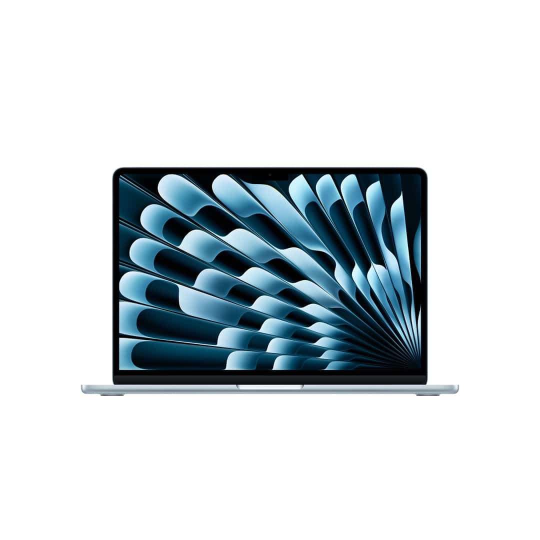 Apple 13-inch MacBook Air: Apple M5 chip with 10-core CPU and 8-core GPU, 16GB, 512GB SSD - Sky Blue