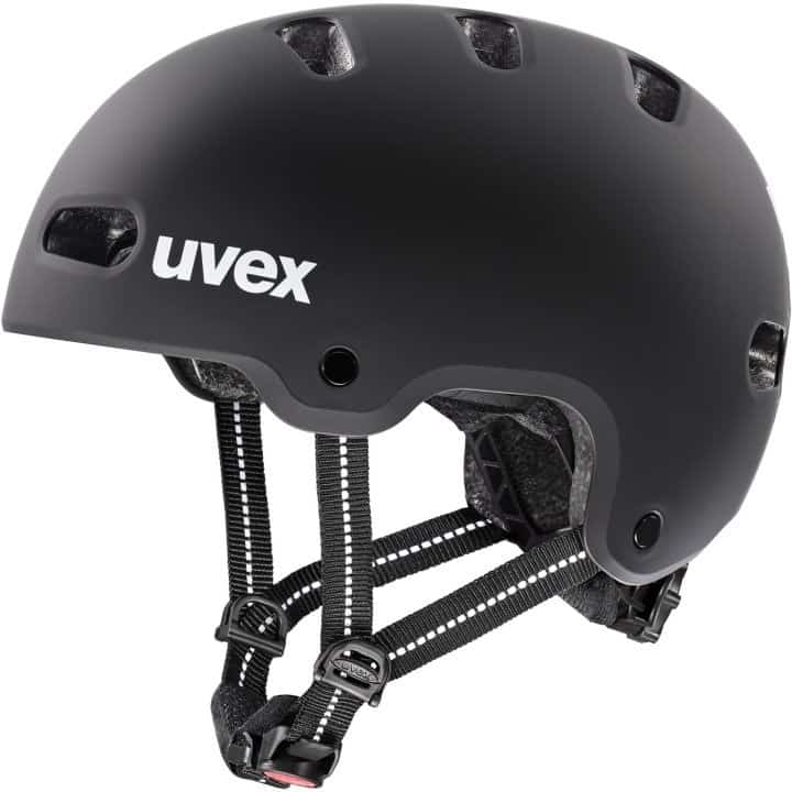 Kask rowerowy UVEX Kid 4, 55-58cm, black matt