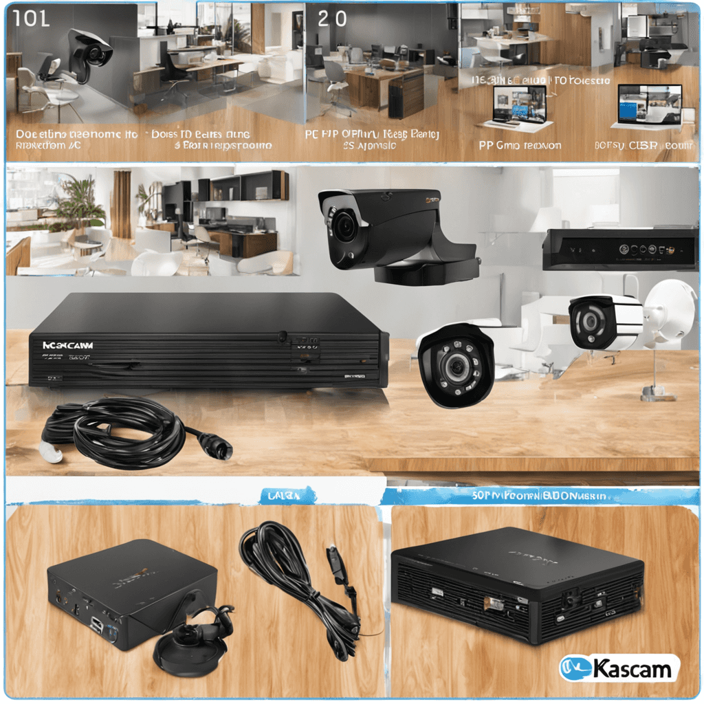 Kamera IP do monitoringu Foscam W5EP 5MP POE Czarna
