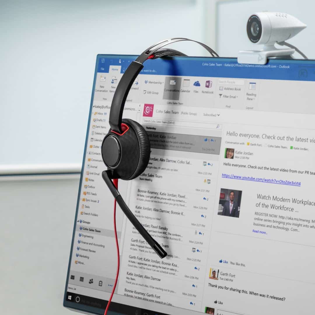 Słuchawki Poly Blackwire 5220 Stereo USB-C Headset +3.5mm Plug +USB-C/A Adapter Retail Packaging