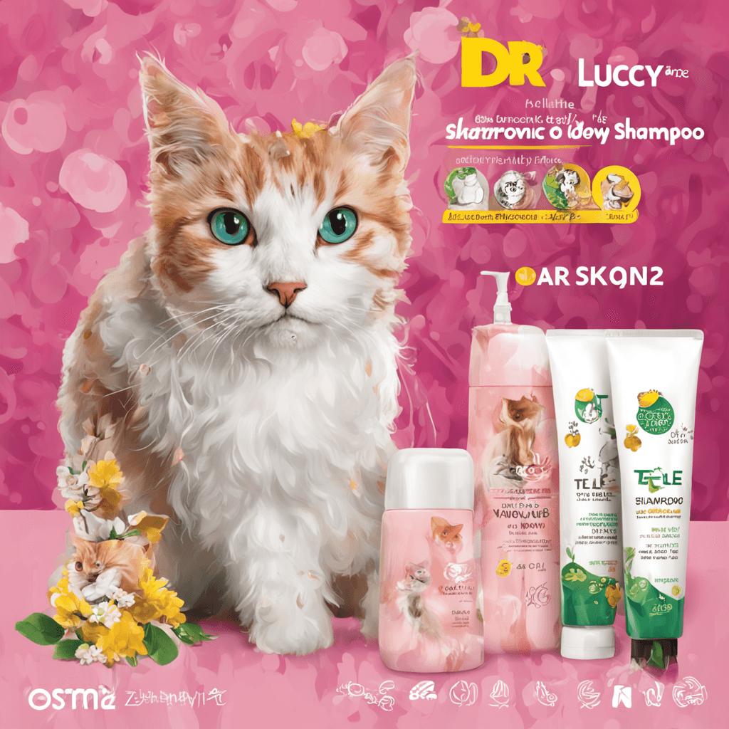 DR LUCY - CAT VOLUME SHAMPOO 150 ML SKONCENTROWANY, SZAMPON ZWIĘKSZAJĄCY OBJĘTOŚĆ DLA KOTÓW O DŁUGIEJ SIERŚCI