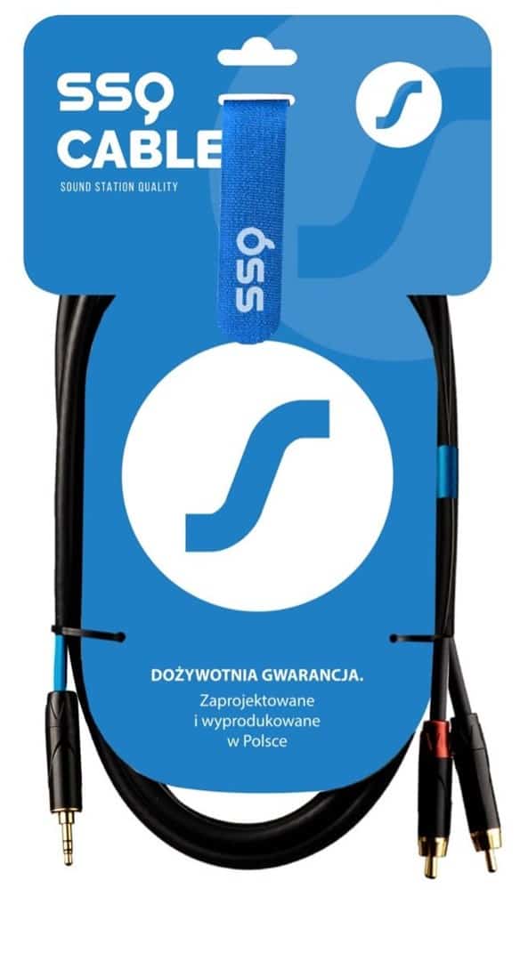 SSQ MiJRCA2 - Kabel Mini Jack 2xRCA 2m