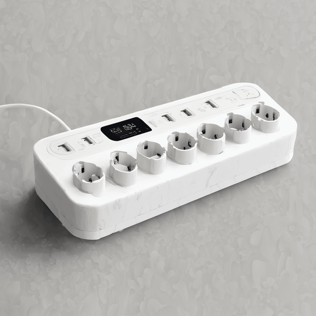 Inteligentna listwa zasilający Shelly Power Strip 4 Gen4 White