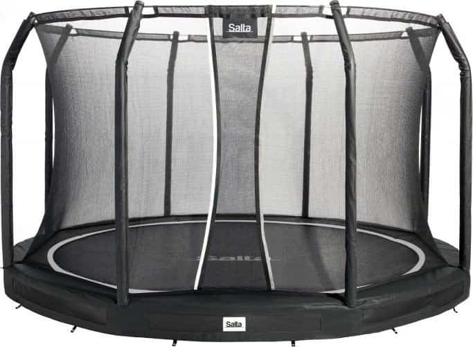 Trampolina Premium Ground Combo 366cm Czarna