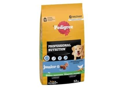 PEDIGREE Professional Nutrition junior drób - sucha karma dla psa - 12kg