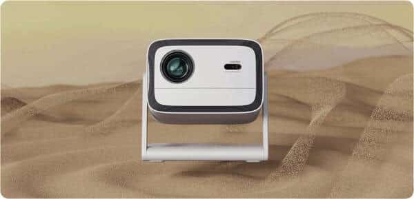 Projektor Wanbo Vali 1 Biały, Full HD, 900 ANSI, Android TV 11, Gimbal (OUTLET)