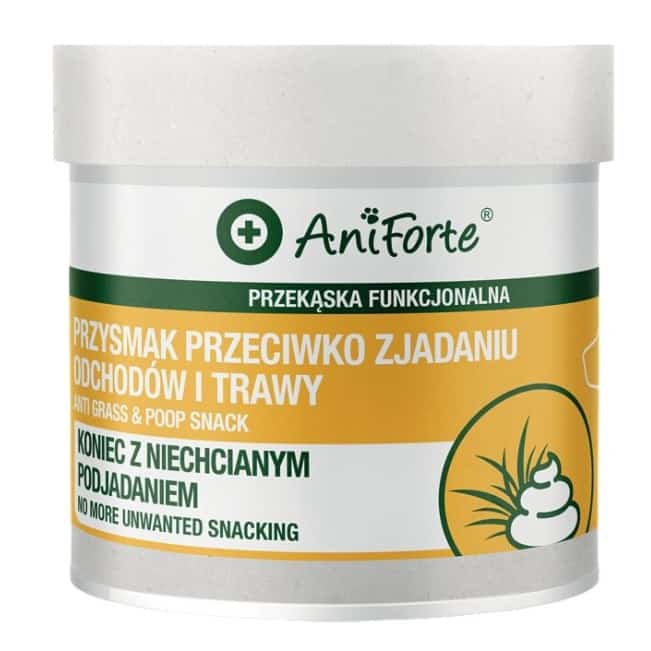 AniForte Przysmak przeciwko zjadaniu odchodów i trawy dla psa 50g