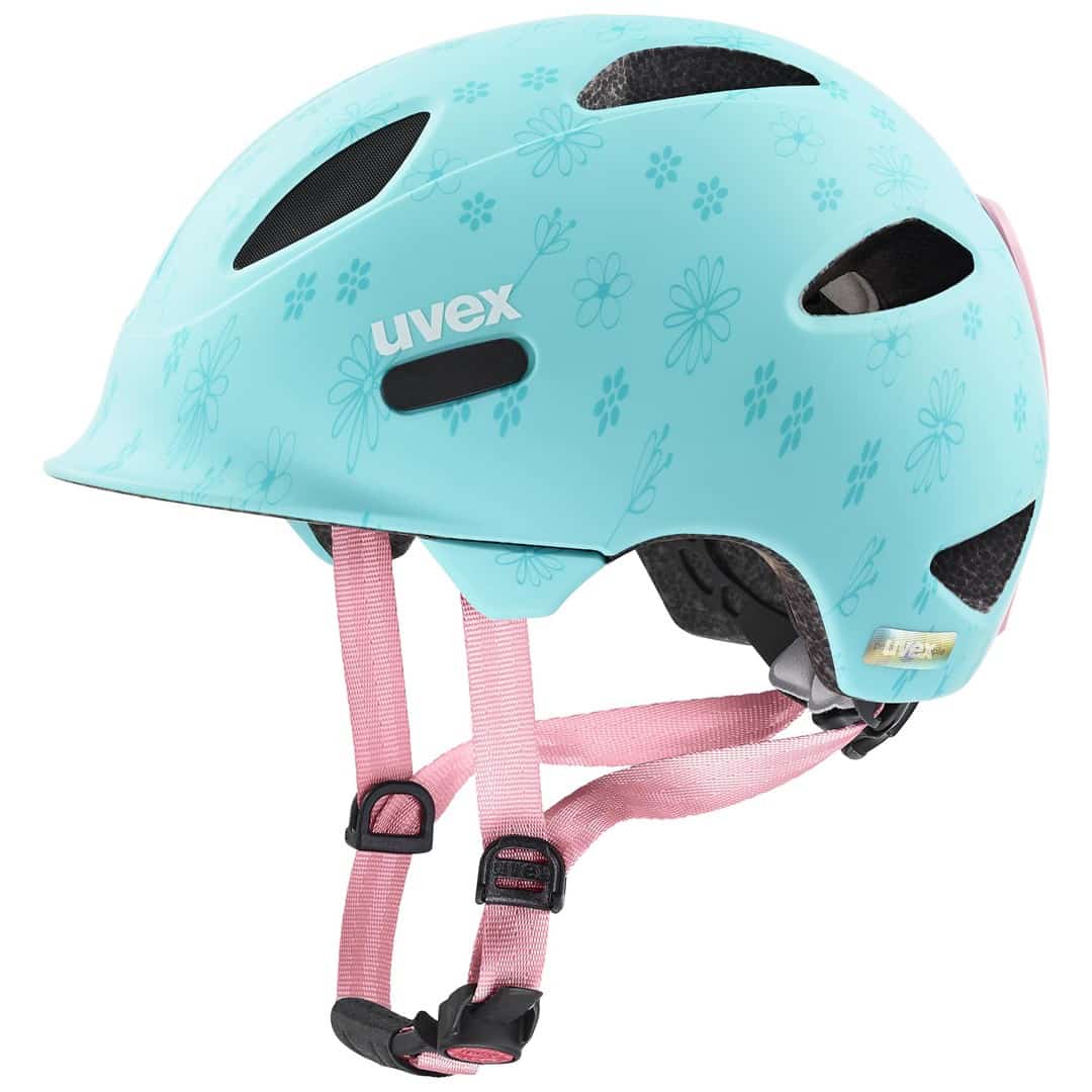Kask rowerowy uvex oyo style flowers cyan matt 50-54
